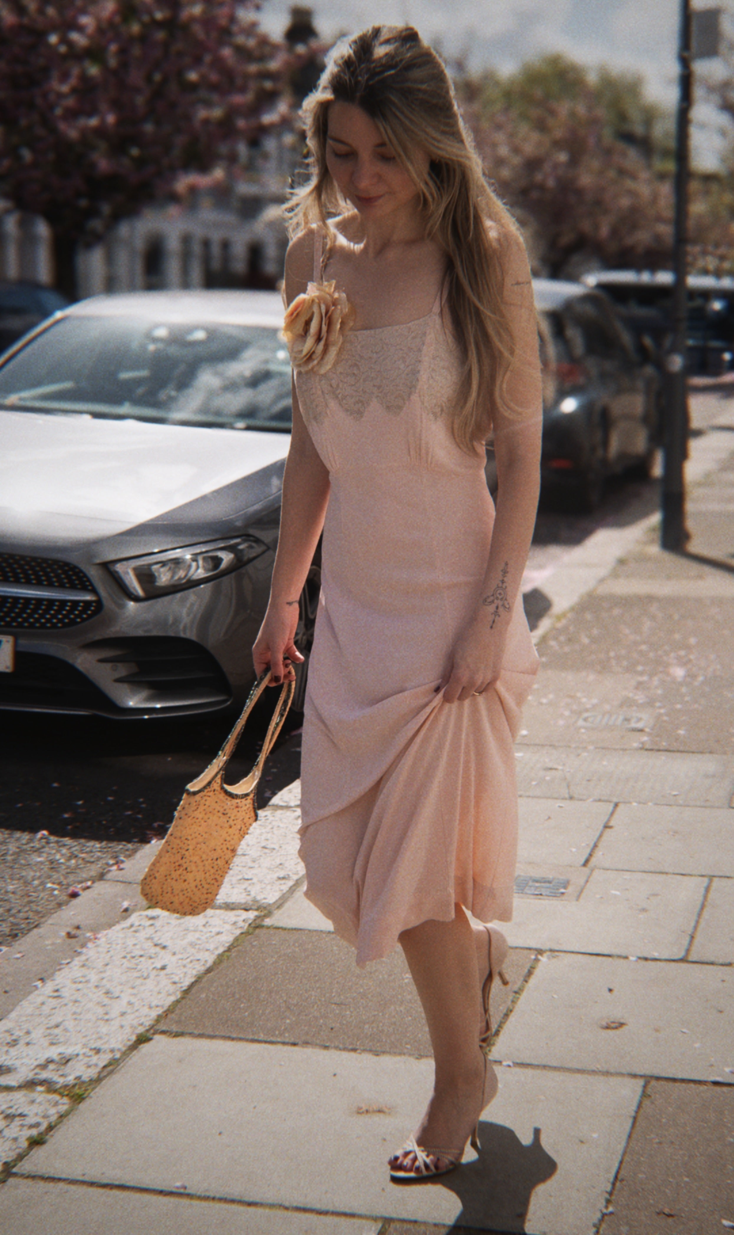 1920s Slip dress with lace detailing – Le Vibe Vintage