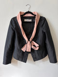 Valentino jacket with silk bow