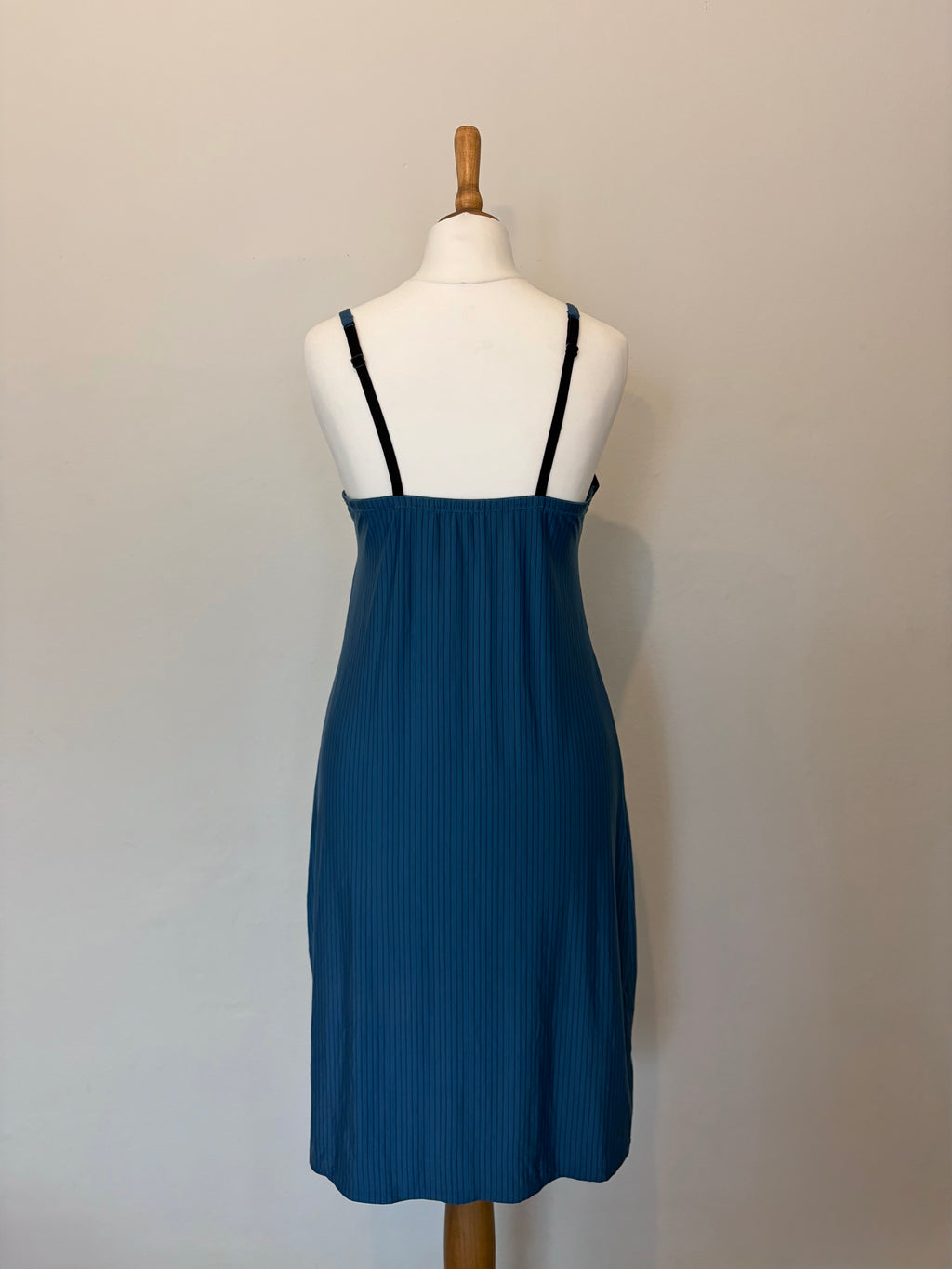 Vintage pinstripe slip dress