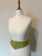 Light green cummerbund belt