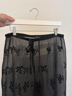 Vintage sheer trousers
