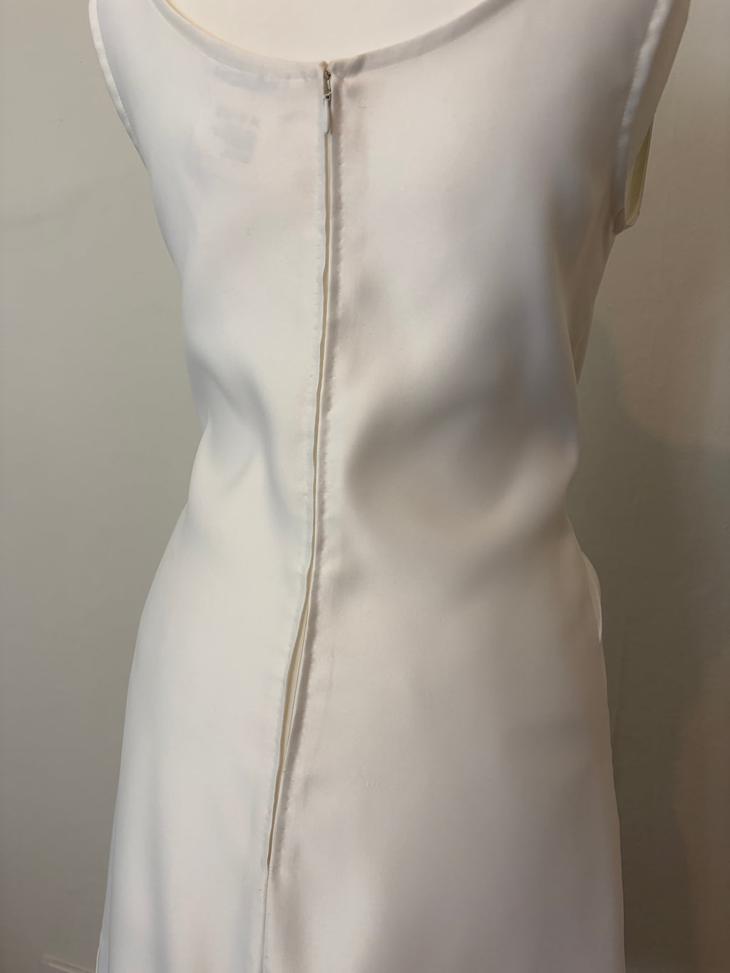 Vintage white shift dress