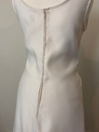 Vintage white shift dress