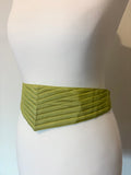 Light green cummerbund belt