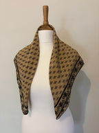 100% silk vintage scarf