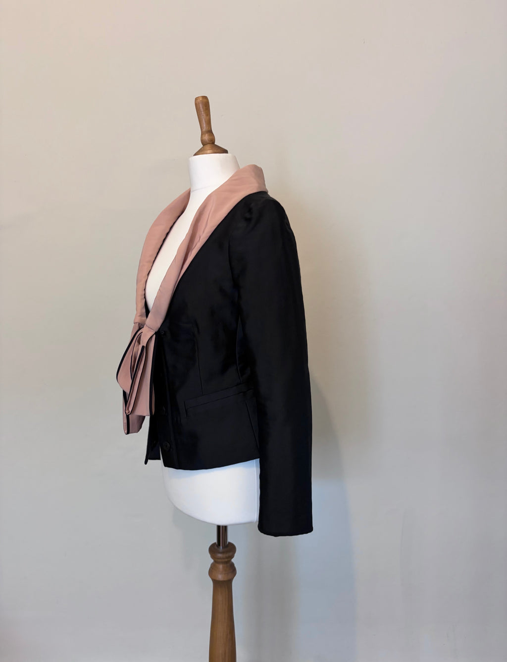 Valentino jacket with silk bow