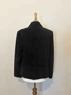Black 100% suede jacket