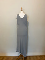 Grey corsage detail dress