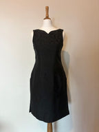 Vintage 90s silk tunic with embroidery