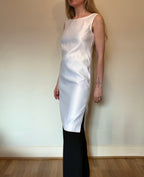 Vintage white shift dress