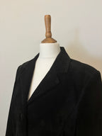 Black 100% suede jacket