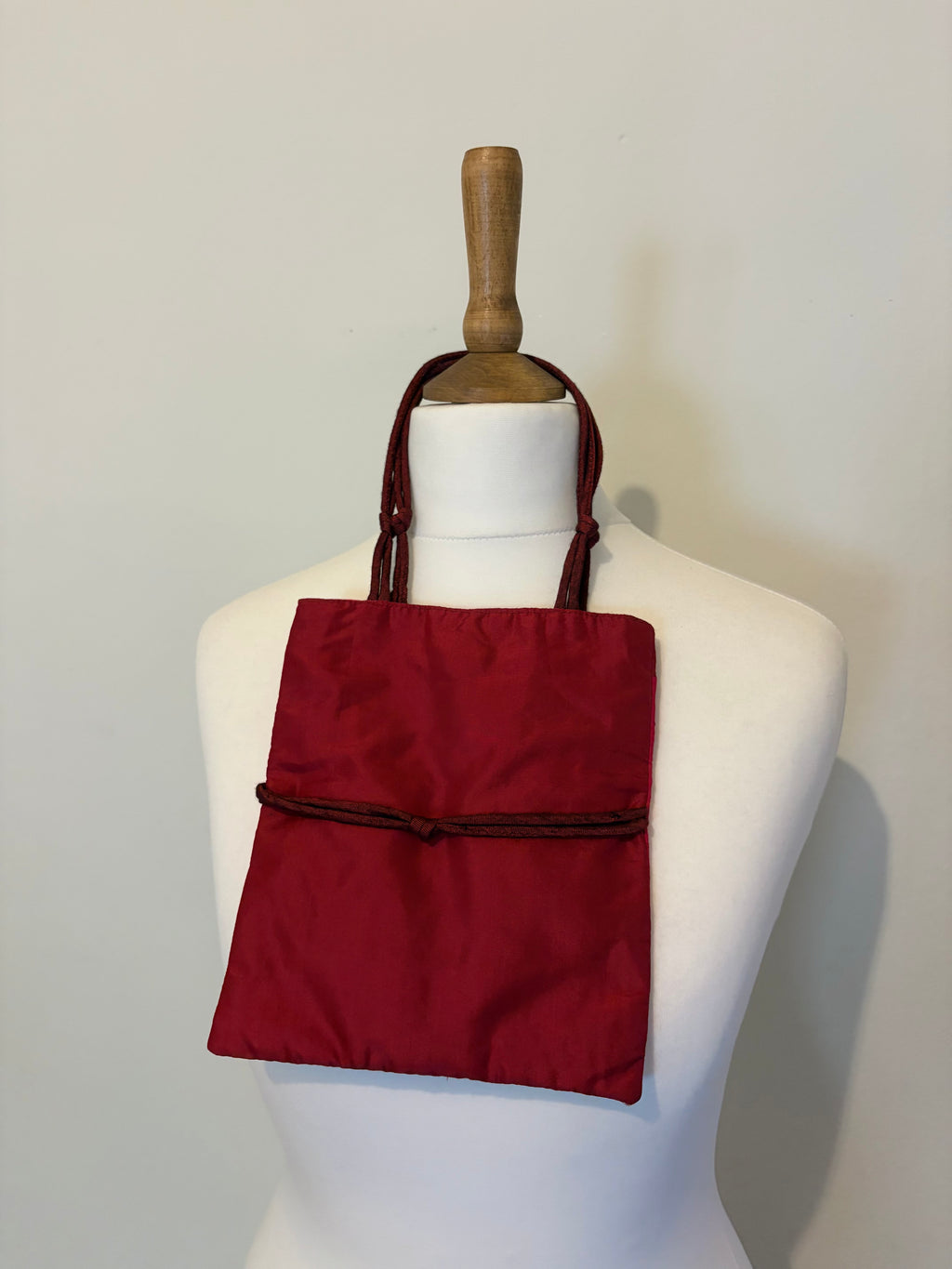100% silk y2k embroidered bag