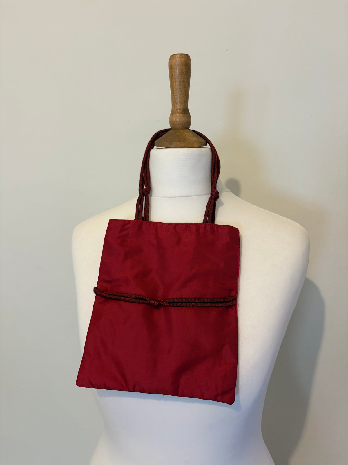 100% silk y2k embroidered bag