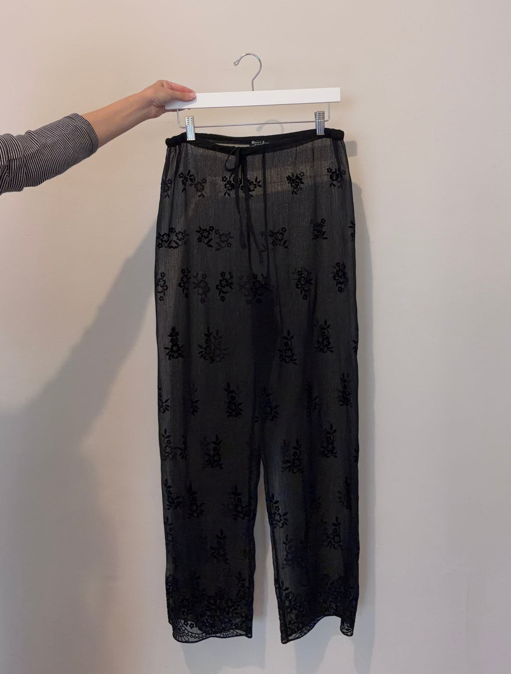 Vintage sheer trousers