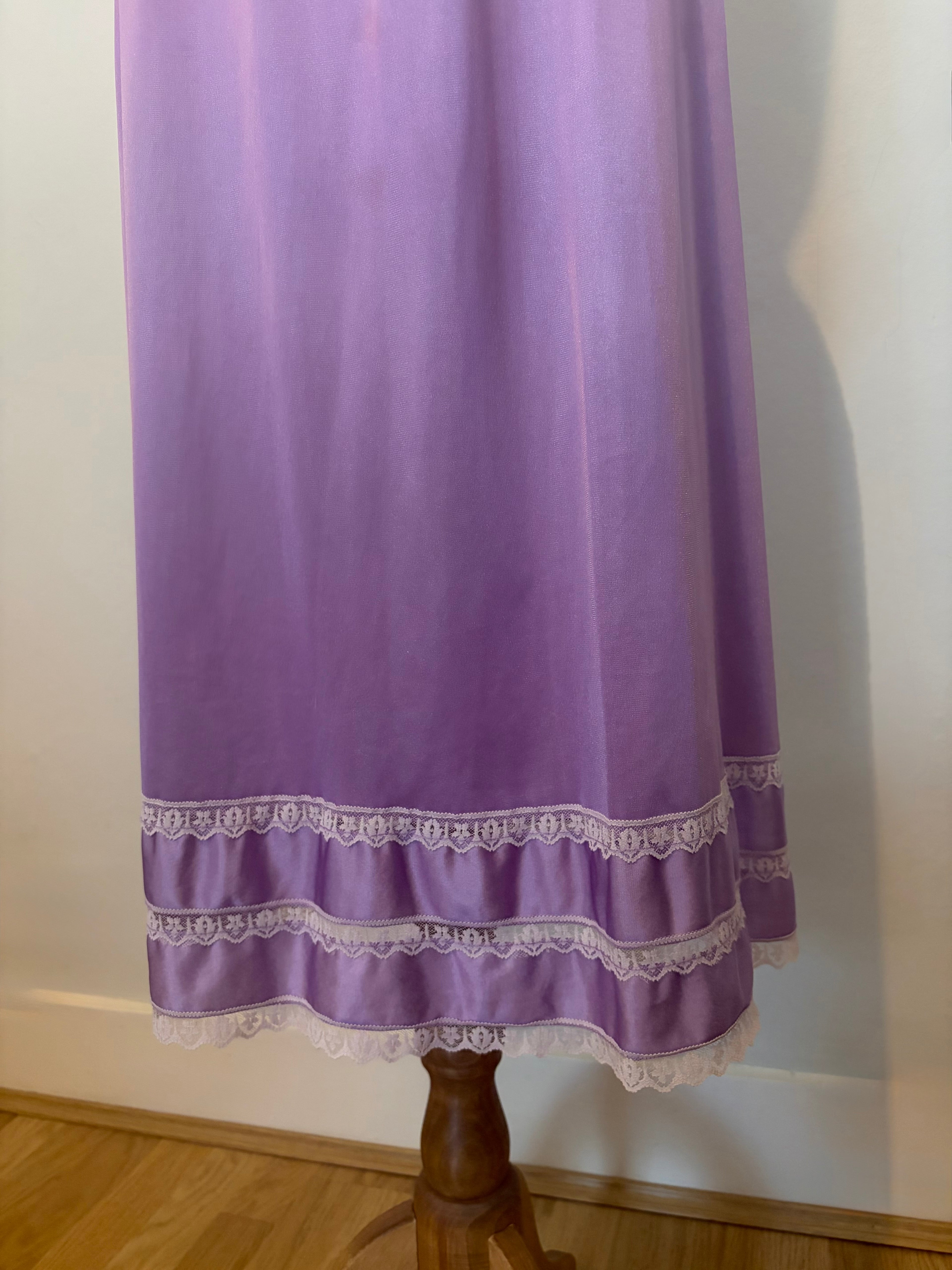 Vintage 90s lilac cami skirt