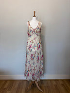 100% silk floral fairy dress