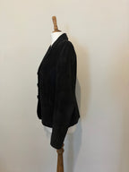 Black 100% suede jacket