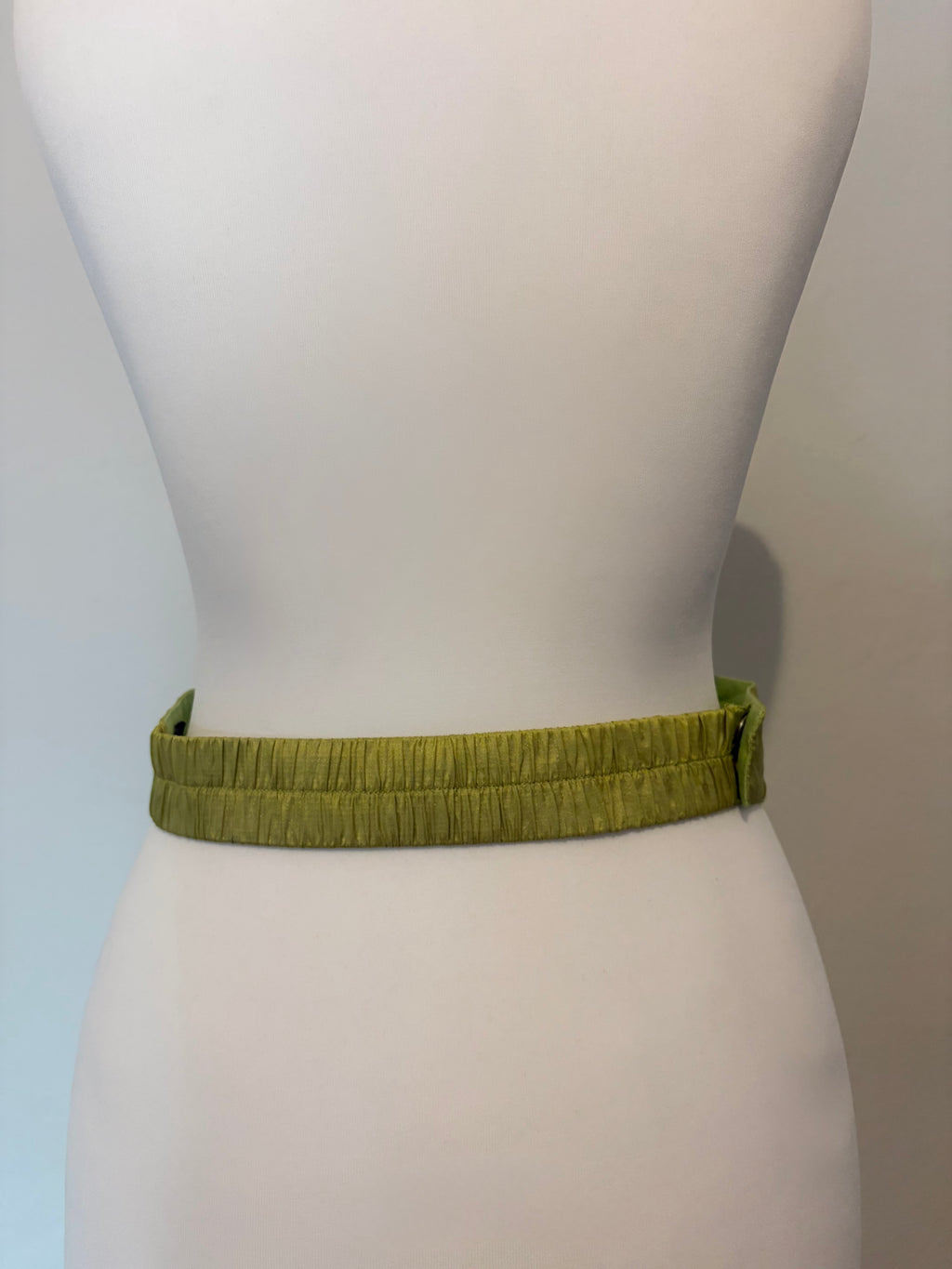 Light green cummerbund belt