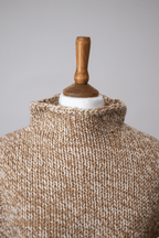 Knitted sleeveless jumper