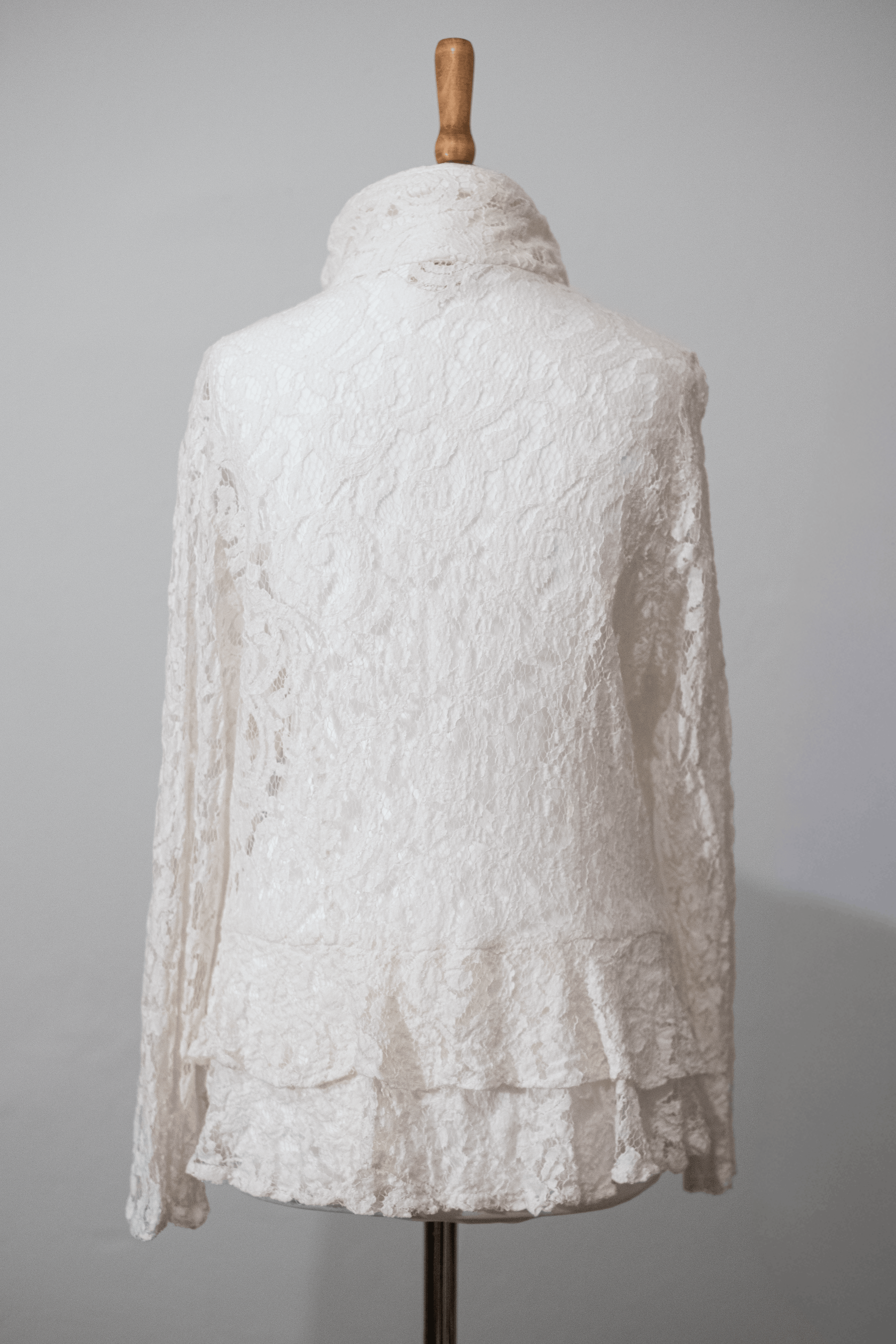 White lace blouse