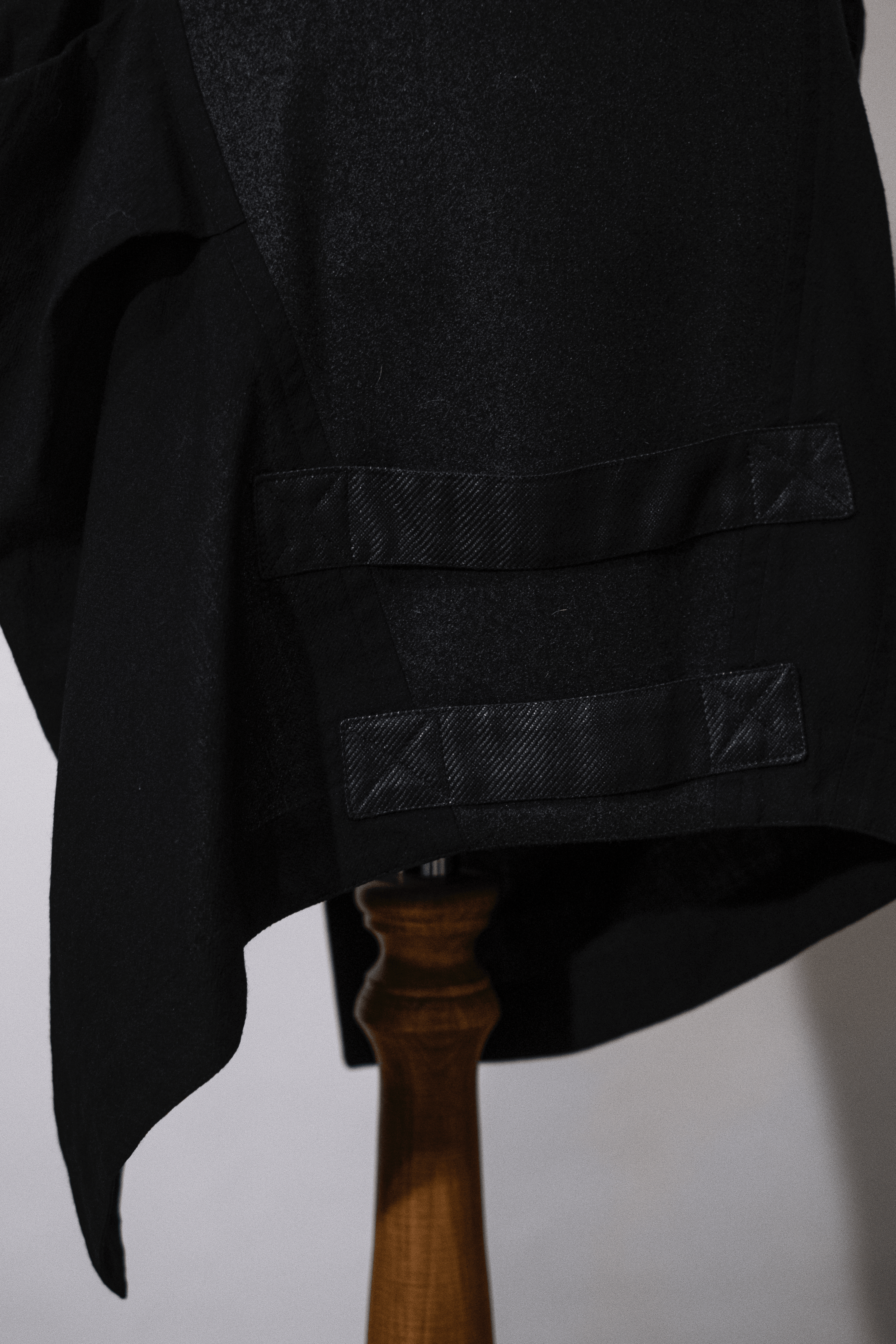 Balanciaga button asymetric dress