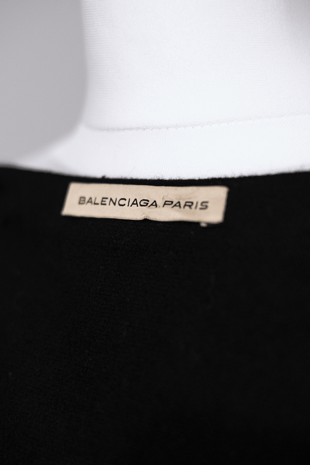 Balanciaga button asymetric dress