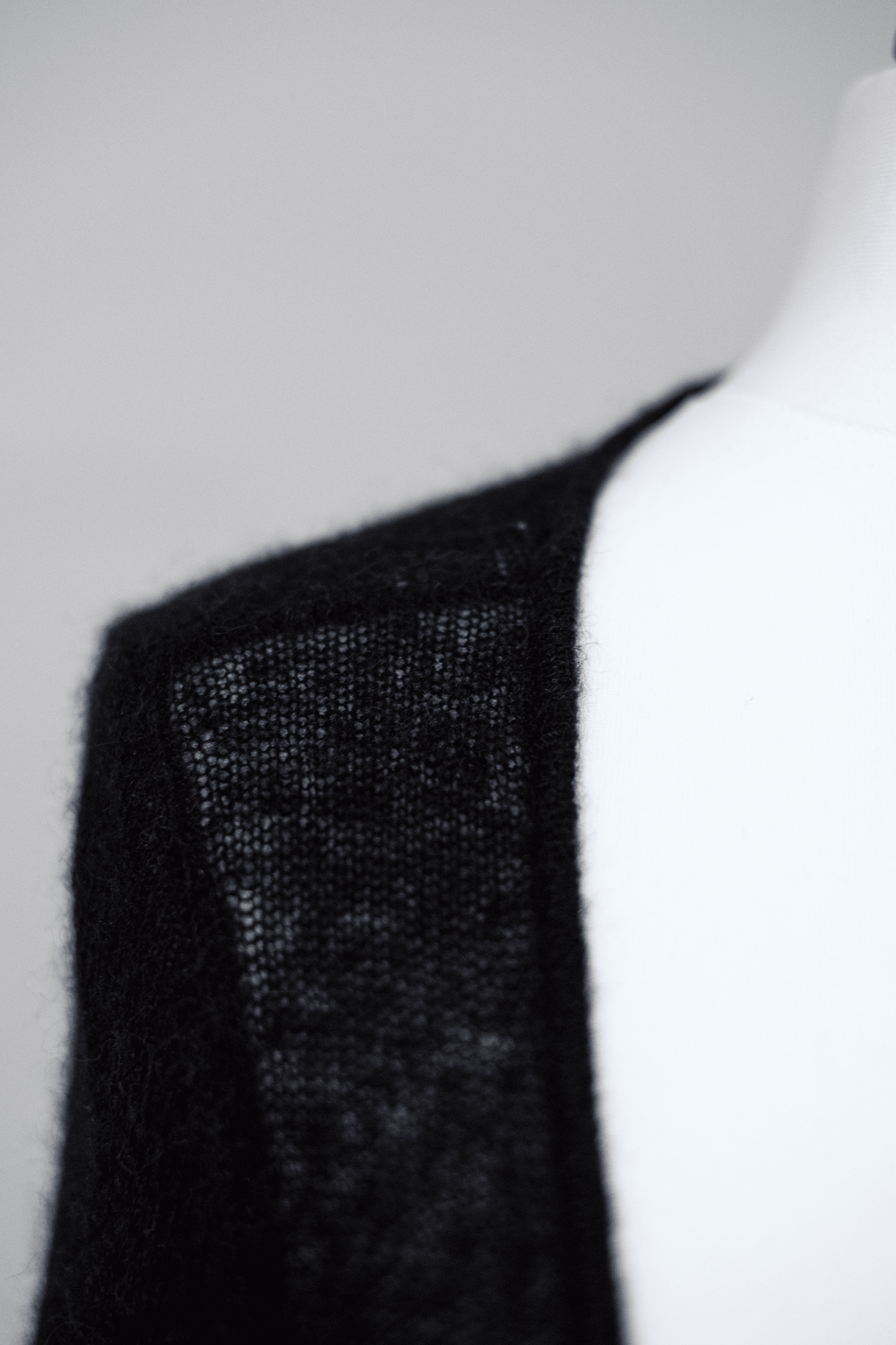 Maxi cardigan with jewelled clasp detail