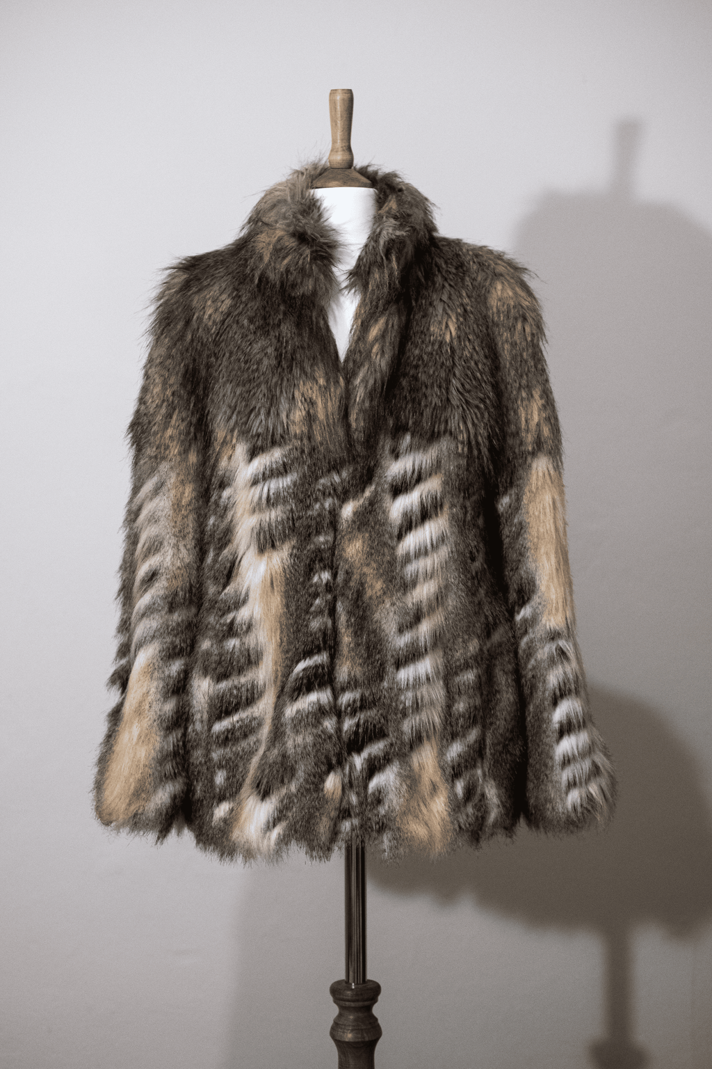 Faux fur Topshop 2000s coat