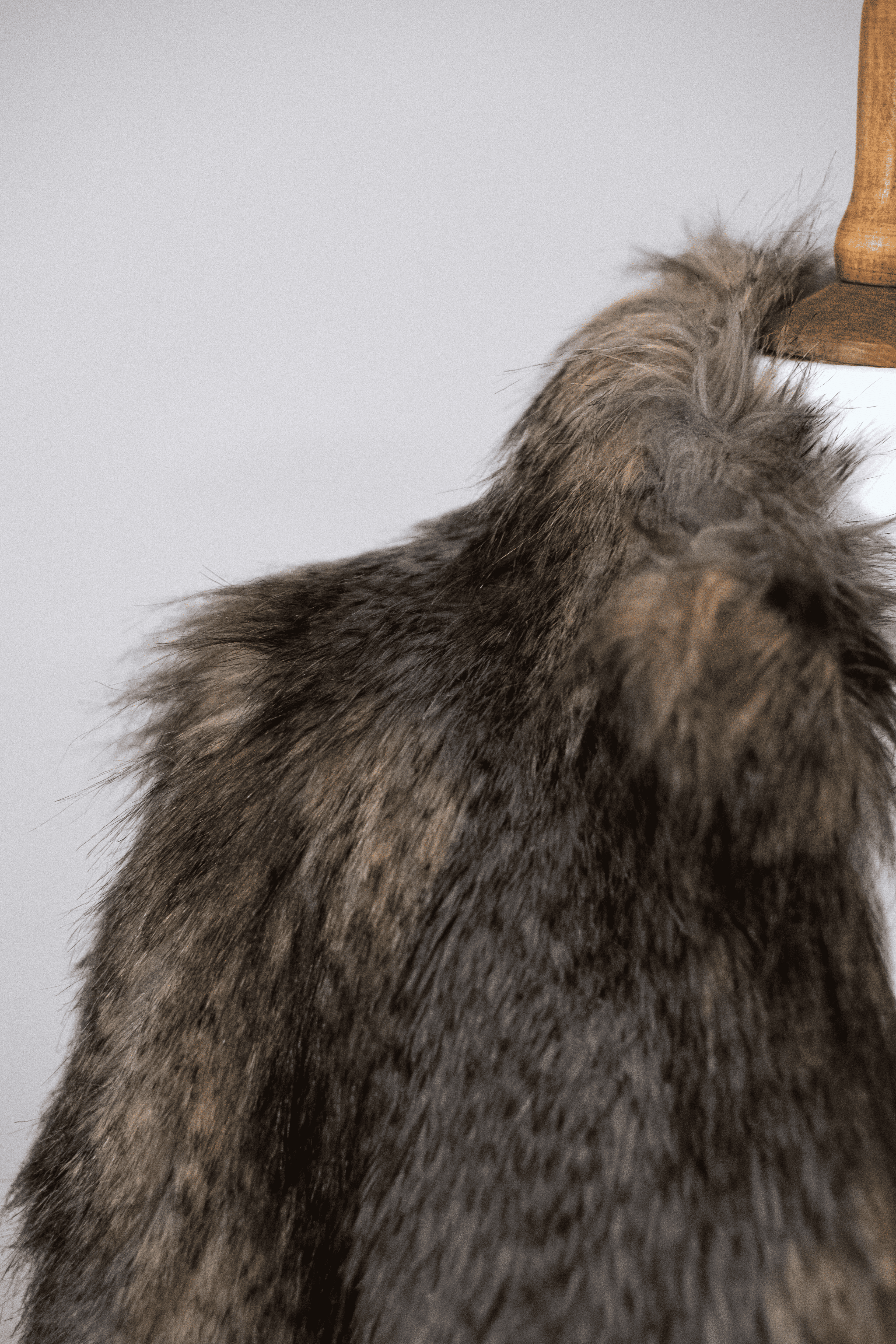 Faux fur Topshop 2000s coat