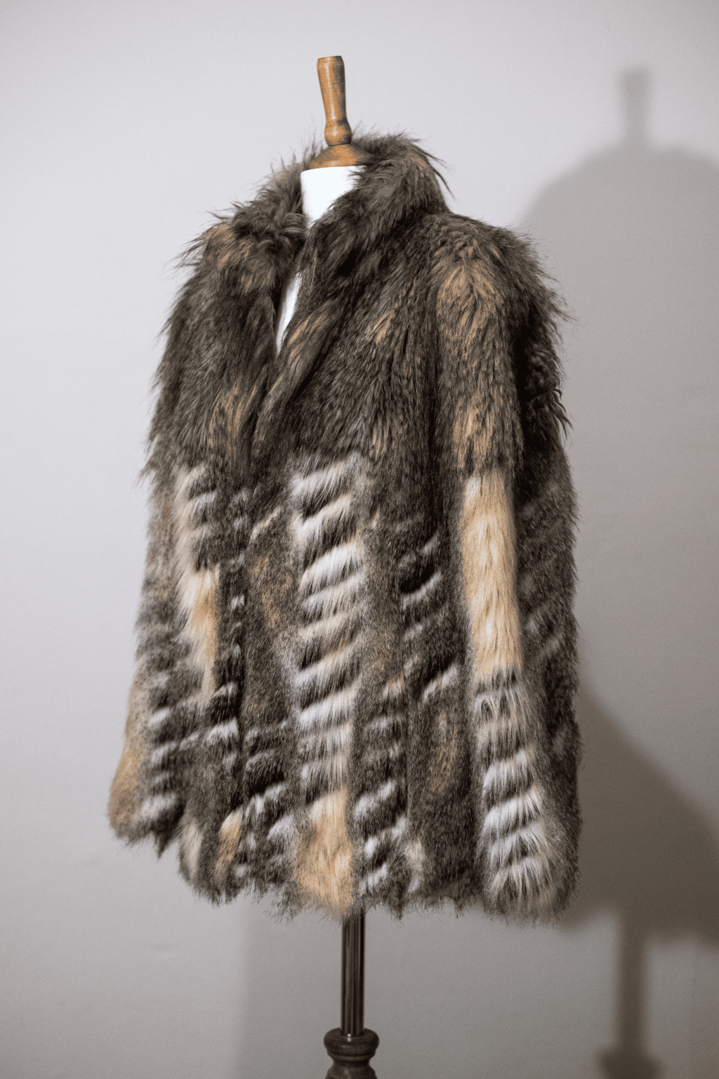 Faux fur Topshop 2000s coat