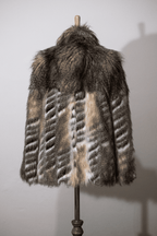 Faux fur Topshop 2000s coat