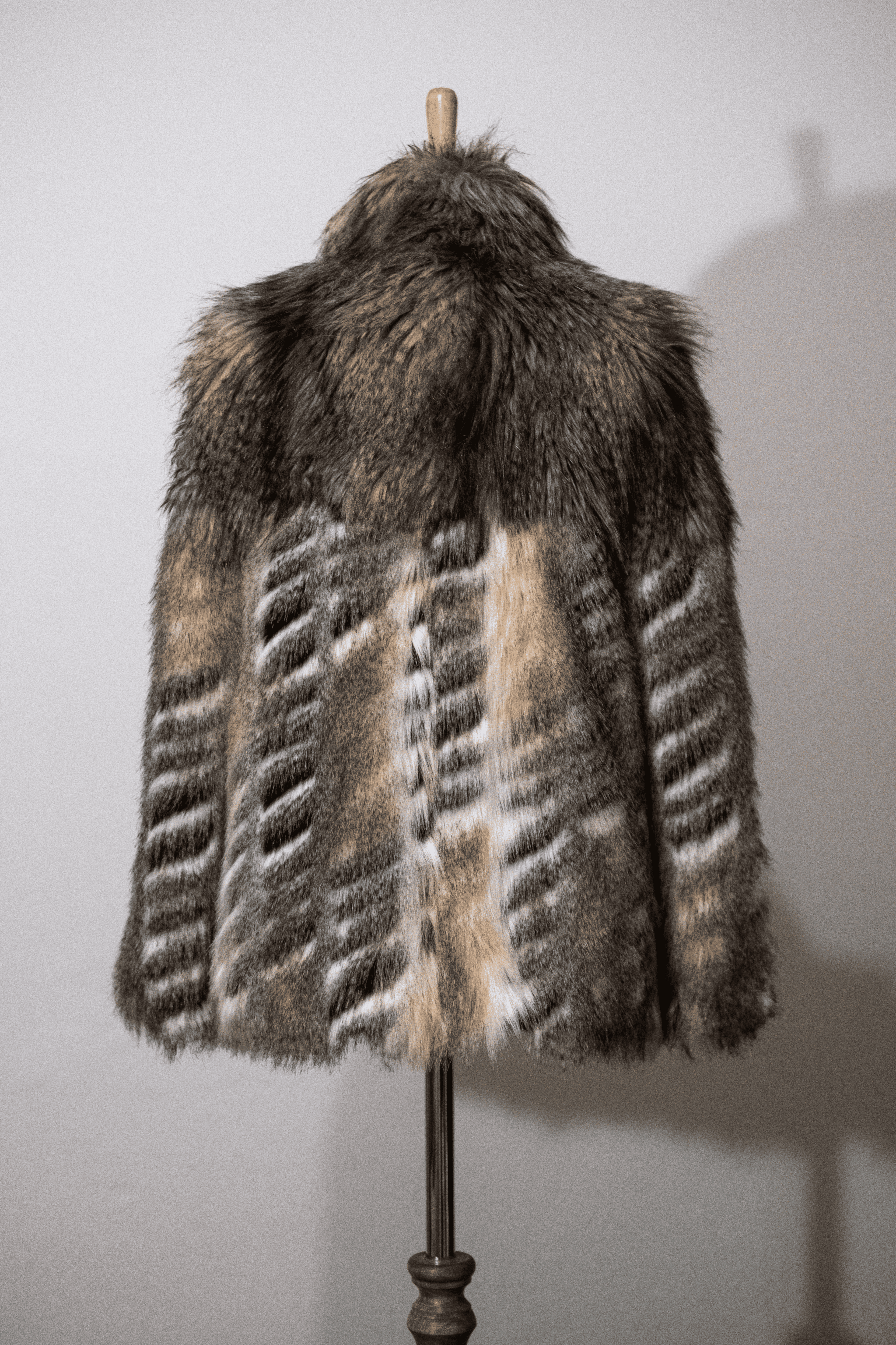 Faux fur Topshop 2000s coat