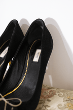 Prada Early 2000s suede heels EU39