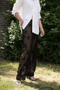 Vintage sheer trousers