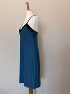 Vintage pinstripe slip dress