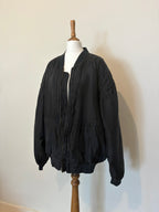 100% silk vintage bomber