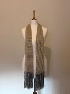 Giorgio Armani silk stripe scarf