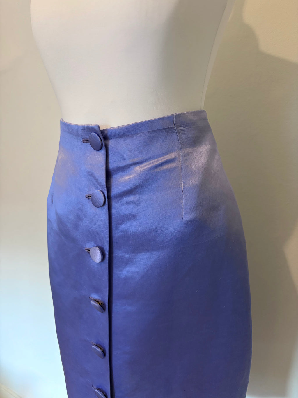 1980s Silk Nina Ricci skirt suit