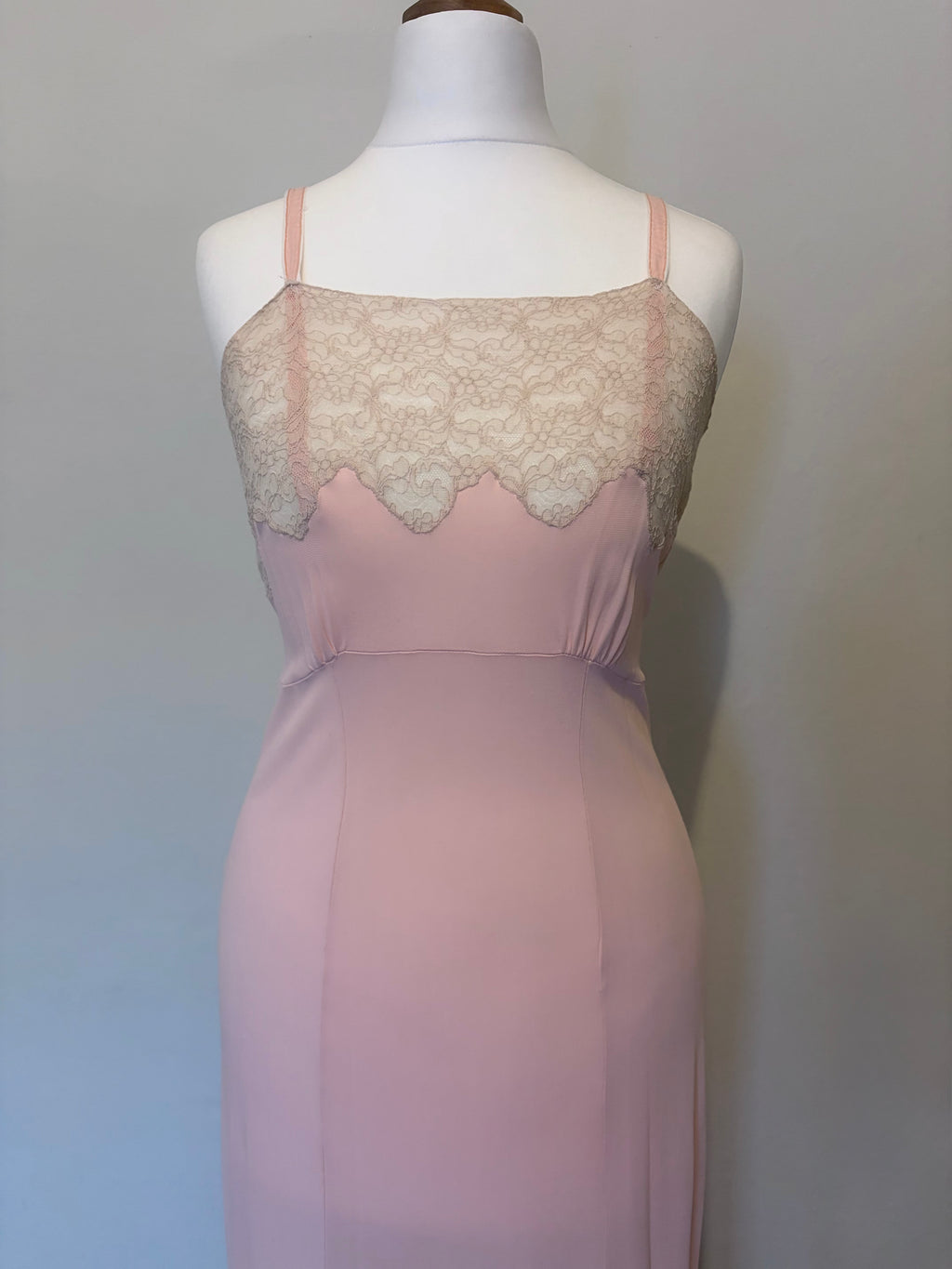 1920s Slip dress with lace detailing