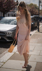 1920s Slip dress with lace detailing